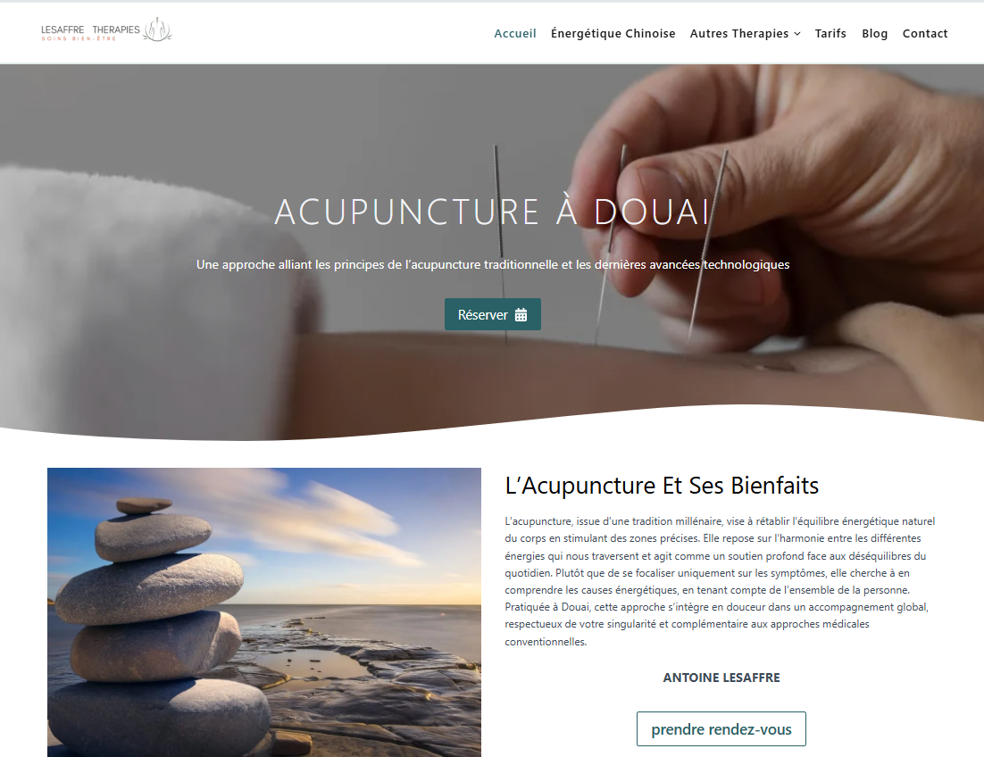 Site Lesaffre Thérapies