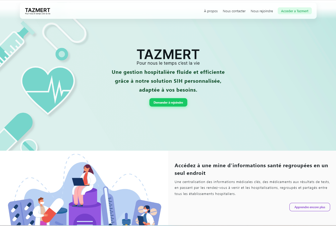Accueil Tazmert